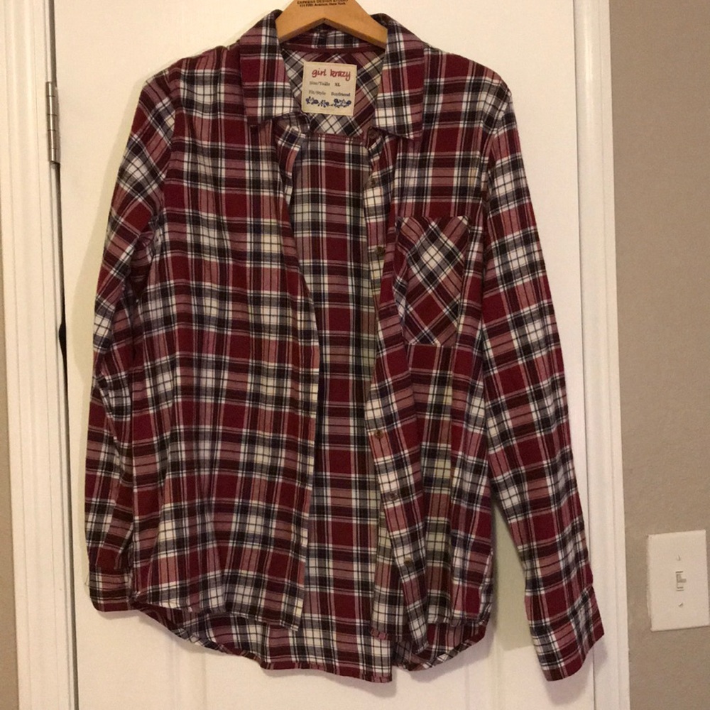Boyfriend fit flannel